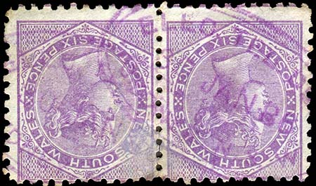 6d violet pair